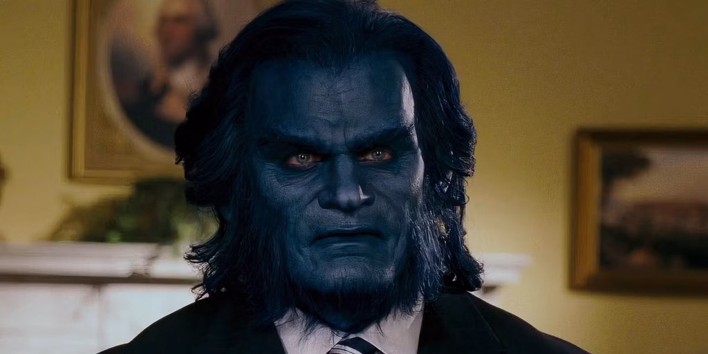 Kelsey Grammer trong tạo hình Beast của X-Men: The Last Stand